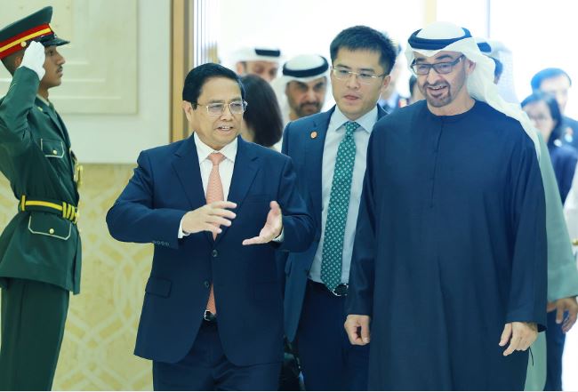 Tuyên bố chung Việt Nam-UAE về nâng cấp quan hệ lên Đối tác toàn diện