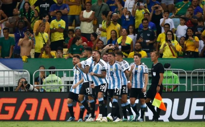 Argentina thắng tối thiểu Brazil ngay trên sân khách | Vòng loại World Cup 2026 khu vực Nam Mỹ