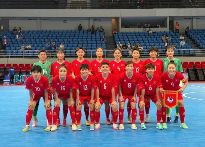 Giải VĐ futsal nữ ĐNA 2024: Việt Nam gặp Thái Lan ở chung kết