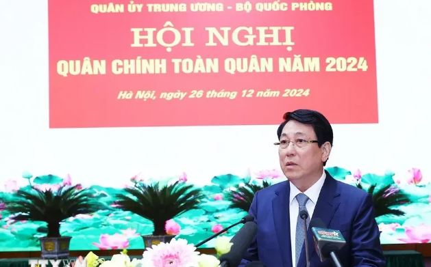 Chủ tịch nước Lương Cường: Toàn quân quán triệt nghiêm Chiến lược bảo vệ Tổ quốc trong tình hình mới