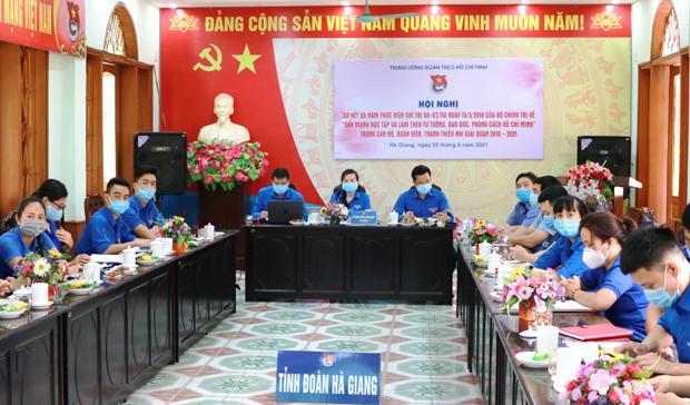 Trung ương Đoàn sơ kết Chỉ thị số 05 của Bộ Chính trị về học tập theo Bác