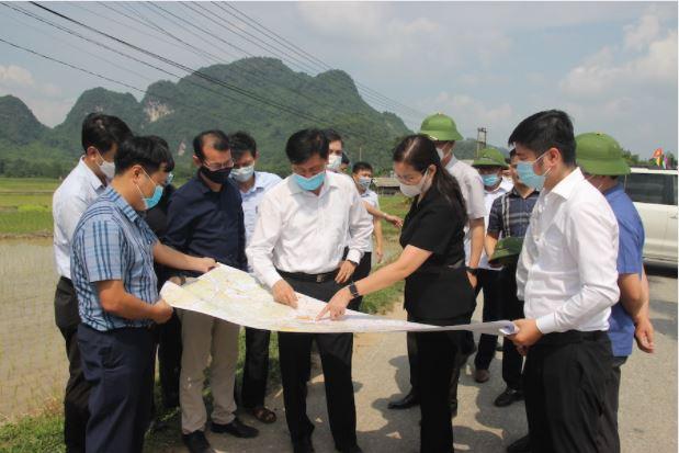 Đoàn công tác của Bộ Giao thông Vận tải khảo sát Dự án đầu tư xây dựng tuyến đường cao tốc kết nối Hà Giang với cao tốc Hà Nội – Lào Cai