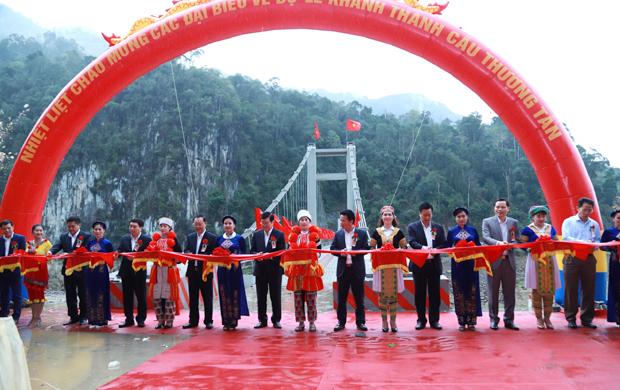 Khánh thành công trình cầu Thượng Tân, huyện Bắc Mê