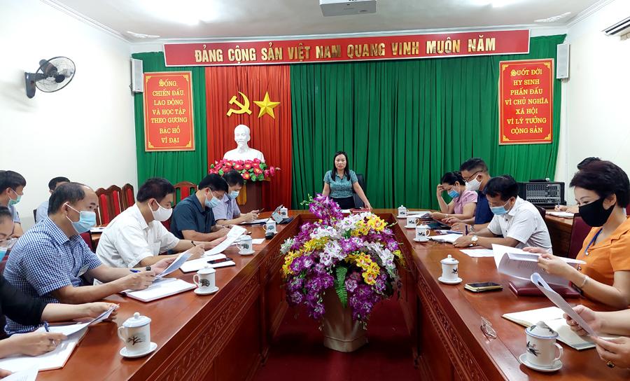 Hội nghị giao ban Báo chí Hà Giang tháng 6/2021