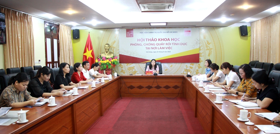 Hội thảo khoa học phòng, chống quấy rối tình dục tại nơi làm việc