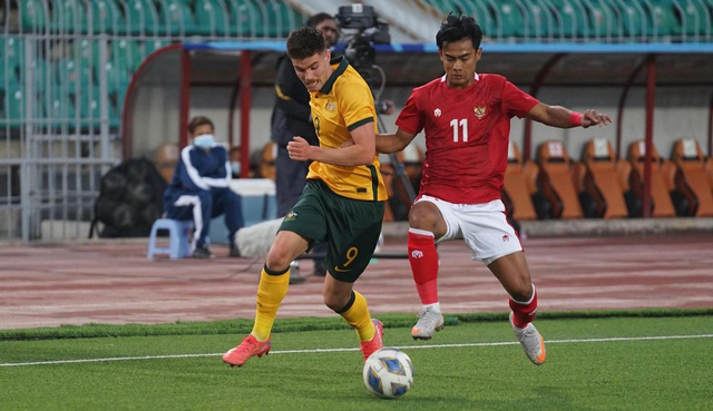 Thất bại trước U23 Australia, U23 Indonesia bị loại khỏi U23 châu Á 2022